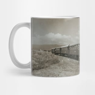 Steam Locomotive Railway Vintage Mug